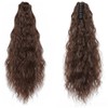 22" Claw Clip Ponytail Extension for Women Long Wavy Pony