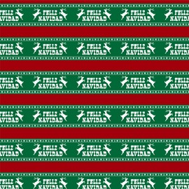 GRAPHICS & MORE Feliz Navidad with Deer Merry Christmas Gift Wrap Wrapping Paper Rolls