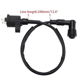 WOOSTAR Ignition Coil Replacement for GY6 4-Stroke 50cc 70cc 90cc 110cc 125cc Chinese Scooter ATV Go Kart Quad Moped Pit Dirt Bike