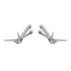 TCMT Motorcycle Passenger Footrest Foot pegs Brackets Set Fit For