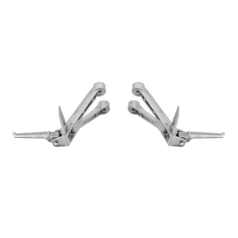 TCMT Motorcycle Passenger Footrest Foot pegs Brackets Set Fit For