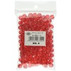 Of Round Beads Pack of 200 st8 mm Red Clear
