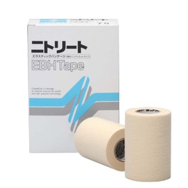 Nitreat EBH75 EBH Tape, 3.0 inches (75 mm) x 14.8 ft (4.5 m) (Extendable), 4 Rolls, Beige