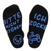 flintronic Funny socks, gaming socks with saying for men, gifts