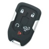 Funda De Repuesto Para Llavero Inteligente Para Chevy Silver Negro