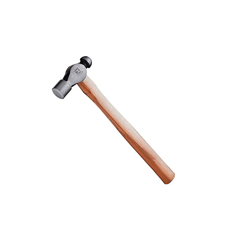 Ruthe 3010070119 Vpa/GS Riveting Hammer English Shape with Hickory Handle,