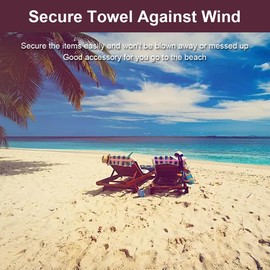 12 Pack Towel Bands for Cruise Chairs, Silicone Towel Clips for Beach Chairs, Multi-Color Towel Bands for Beach Chairs, Multi-Functional Beach Towel Bands Cruise Towel Bands Beach Towel Holder