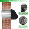 8 Inch Wall Vent Hood Wall Exhaust Vent Cover Outdoor