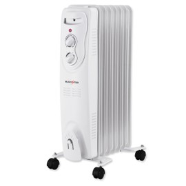EUROSTAR HRH789W Oil-Filled Radiant Heater, White