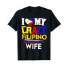I Love My Crazy Filipino Wife Philippines Flag Pride Card