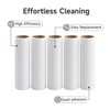 5 Pack 4 Inch Lint Roller Refills, 60 Sheets Per