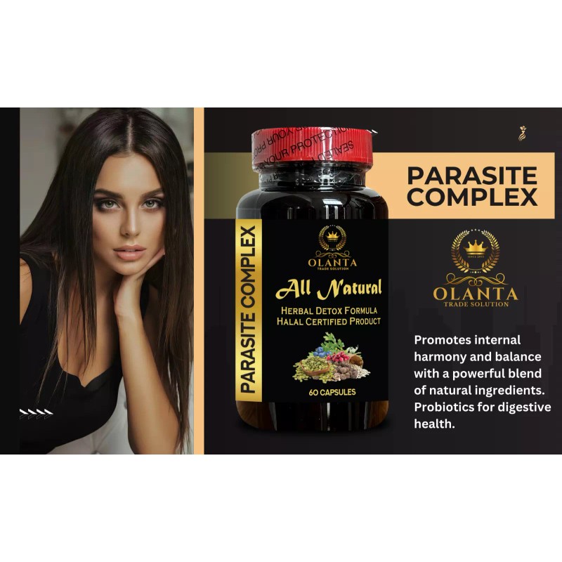Olanta Trade Solution Parasite Complex with Powerful Herbal Ingredients -