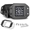 Flush Mount LED Pods, Nirider 2PCS 84W Bumper Lights 5