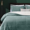 Basic Beyond Micromink Sherpa Comforter Set - Reversible Bed Comforter