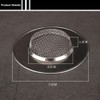 VOANZO 3PCS Stainless Steel Sink Strainer Kitchen Sink Drain Filter