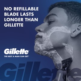 GilletteLabs With Exfoliating Bar Shaving Razor For Men, 1 Handle, 3 Blade Refills, Includes Travel Case for Convenient Storage On The Go