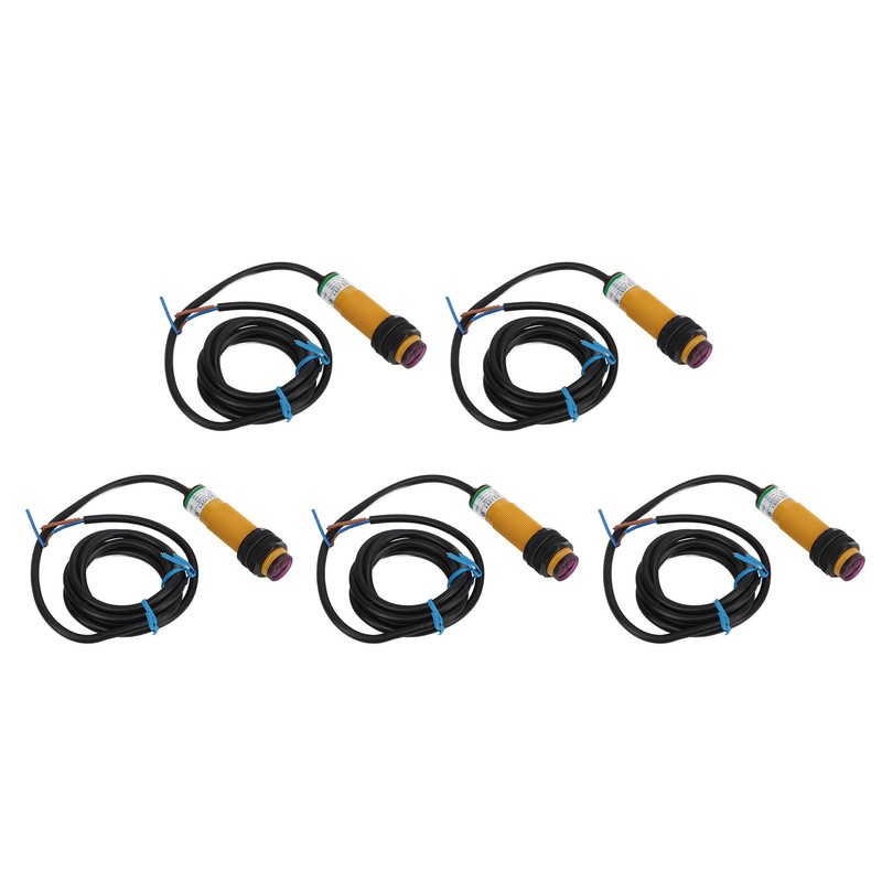 5 Pcs Infrared Photoelectric Switch Normally Open 10 To 30cm