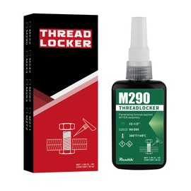 Realth M290 Medium Strength Strength Gap Sealants | 50ml Bottle | for Sealing Metal Bolts Nuts and Anti-Rust(M290) | Green