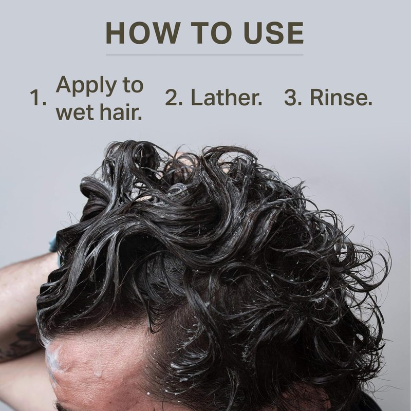 Barrel & Oak 2-in-1 Men's Shampoo and Conditioner, Cleanses Hair