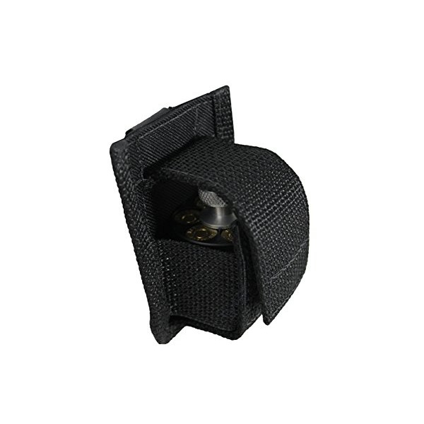 Barsony New Revolver Belt Clip Single Speed Loader Pouch for