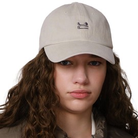 [UNDERCONTROL] Classic Washed Cotton 4 Season Unisex Adjustable Size Daily One Size Basic Ball Cap UV Sun Production Hat Korea, beige