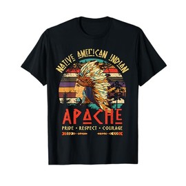 Apache Native American Indian Pride Indigenous Tribe T-Shirt