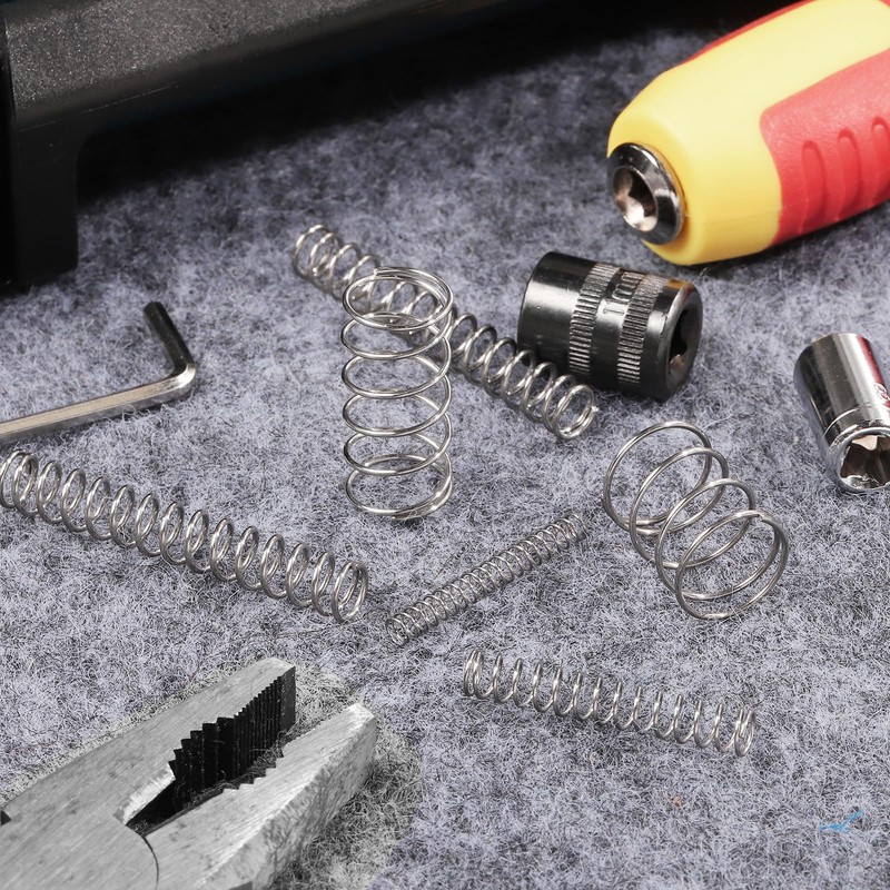 QUARKZMAN Pack of 5 Compression Springs, 0.9 x 8 x