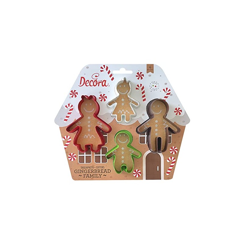 Decora Set of 4 Cookie Cutters 0255245