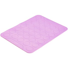 RBV Birkmann Baking Mat Macaroons, Purple, 38 x 28 x 1 cm