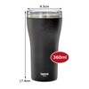 Hot and Cold Insulated Me Tumbler, Black, 12.2 fl oz