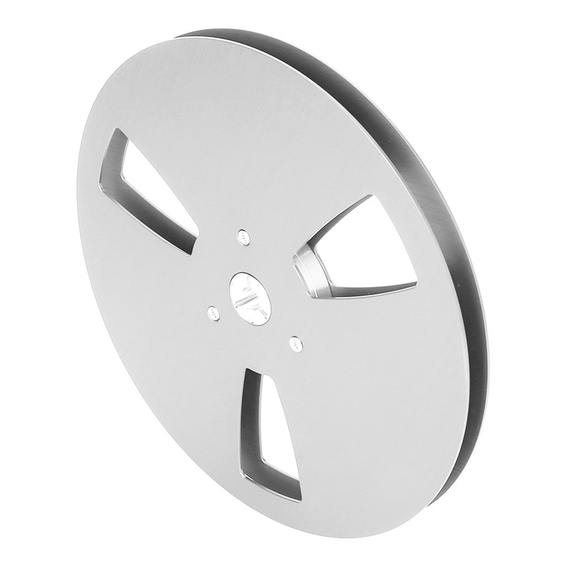 1/4 7 Inch Empty Tape Reel Aluminum Alloy 3 Hole