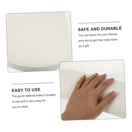 PACKOVE Manicure Hand Pillow with Arm Rest Support Essential Tool for Nail Art DIY for Professionals Beginners Stylish Design for Salon Home Use