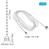 PATIKIL 1M 3.3ft Ceiling Fan Pull Chain, 4 Pcs Beaded