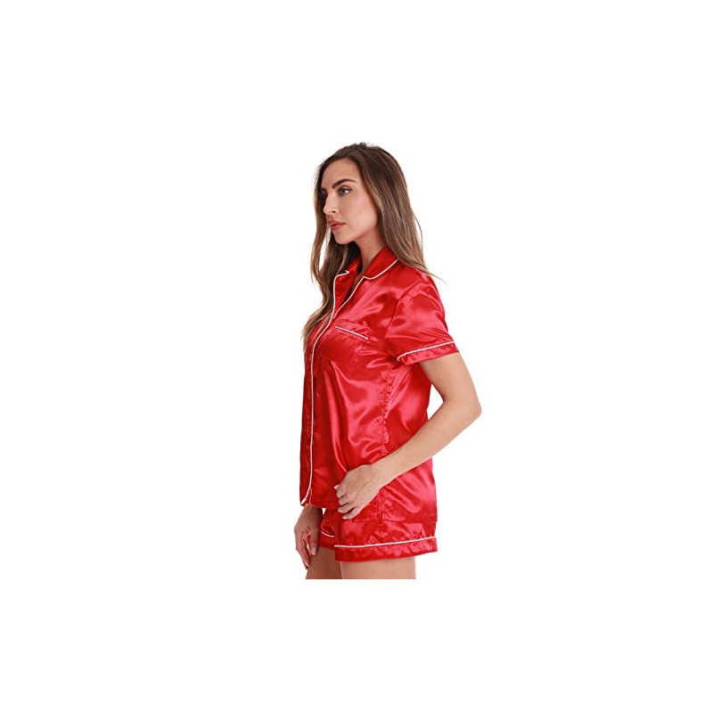 Just Love 6711-RED-3X Shorts Set for Women