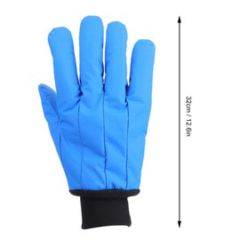 Cryogenic Gloves, -200°C to -360°C Low Temperature Gloves Liquid Nitrogen Protective Gloves for Liquid Nitrogen Dry Ice Cold Storage