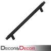 Decoranddecor Aurelia - Round Knurled Cupboard Handles | T-Bar Cabinet