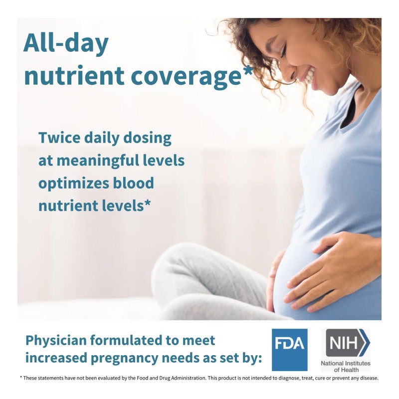 Multivitamínico Prenatal Igennus Metilado Para Mujeres, 60 C