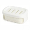 Sponge Soap Holder Drainable Soap Box Soap Holder White White 5ea