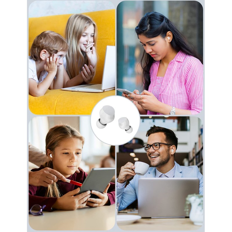 AMAFACE Wireless Earbuds, Bluetooth Headset with Cute Charging Case, Bluetooth