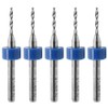 Carbide Drill Bits with 1/8" Shanks (Choose Your Size) for