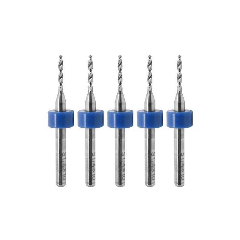 Carbide Drill Bits with 1/8" Shanks (Choose Your Size) for