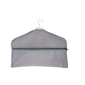 Hanger Diversion Safe Hidden Closet Hanging Stash Safe with Interior Pocket Conceals Cash Jewelry Documents Guns or Valuables – for Home or Travel (Gray)