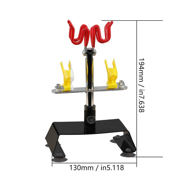 SAGUD Airbrush Holder Station Stand Air Brush Accessories Holds 4