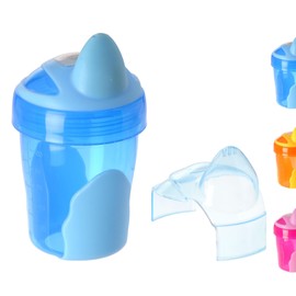 Vital Baby Baby's First Drinking Cup/Leak-proof Cup with Soft Spout and Non-Slip Base 120 ml - Sippy Cup for Babies and Toddlers - from 4 Months