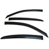 Smoke Tinted Window Sun Rain Visors Vent Guard Wind Deflector