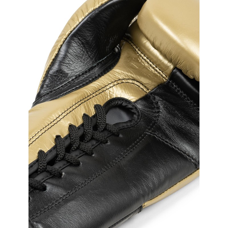 Benlee Leather Boxing Gloves Typhoon Gold/Black 10 oz R