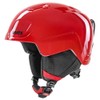 uvex Heyya Unisex Youth Ski Helmet, Fire Red, 46-50 cm