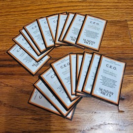 Sunday Riley LOT of 20 Sunday Riley C.E.O. C+E Micro-Dissolve Cleansing Oil ~ All Skin Types