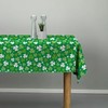 JazSwirl St Patricks Day Tablecloth, Shamrock Tablecloth St. Patrick's Day