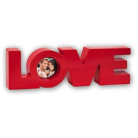 ZEP Cornice Coimbra Love Photo Frame, Red